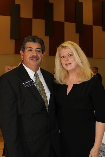 Judge Vince Ochoa with his wife during our